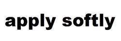 Apply softly