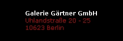 Galerie Gärtner GmbH