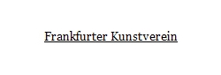 Frankfurter Kunstverein