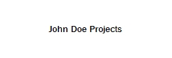 John Doe Projects
