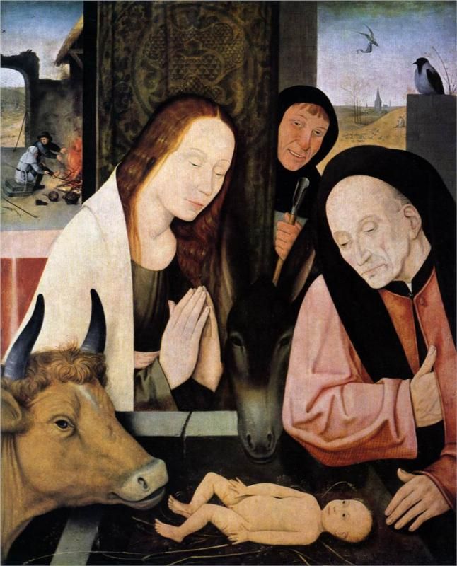 Adoration of the Child - Hieronymus Bosch