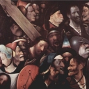 The Carrying of the Cross - Hieronymus Bosch, 1480