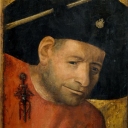 Head of a Halberdier - Hieronymus Bosch