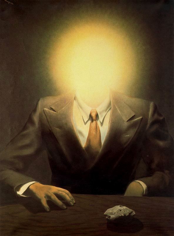 The Pleasure Principle (Portrait of Edward James) - Rene Magritte, 1937
