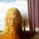 The ignorant fairy - Rene Magritte, 1950