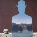 The happy donor - Rene Magritte, 1966