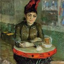 Woman in the \'Cafe Tambourin\' - Vincent van Gogh, 1887
