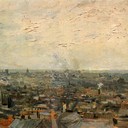 View of Paris from Montmartre - Vincent van Gogh, 1886