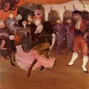 Marcelle Lender Dancing in the Bolero in Chilperic - Henri de Toulouse-Lautrec, 1895
