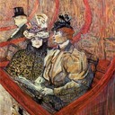 The Grand Tier - Henri de Toulouse-Lautrec, 1896-1897