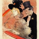 At the Concert - Henri de Toulouse-Lautrec, 1896