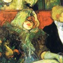 At the Rat Mort - Henri de Toulouse-Lautrec, 1899