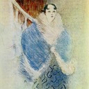 Elsa The Viennese - Henri de Toulouse-Lautrec, 1897