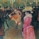 At the Moulin Rouge, The Dance - Henri de Toulouse-Lautrec, 1890