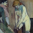 Woman Pulling up Her Stockings - Henri de Toulouse-Lautrec, 1894