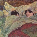 In bed - Henri de Toulouse-Lautrec, 1893