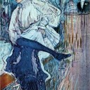 Jane Avril Dancing - Henri de Toulouse-Lautrec, 1892