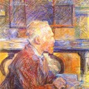 Portrait of Vincent van Gogh - Henri de Toulouse-Lautrec, 1887