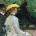 In the Bois de Boulogne - Henri de Toulouse-Lautrec, 1901