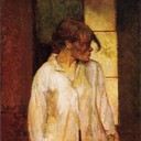 At Montrouge ( Rosa la Rouge) - Henri de Toulouse-Lautrec, 1886-1887