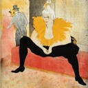 They Cha U Kao, Chinese Clown, Seated - Henri de Toulouse-Lautrec, 1896