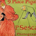 The Photagrapher Sescau - Henri de Toulouse-Lautrec, 1894