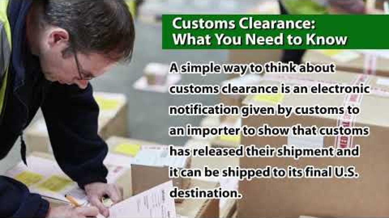 Customs Clerance