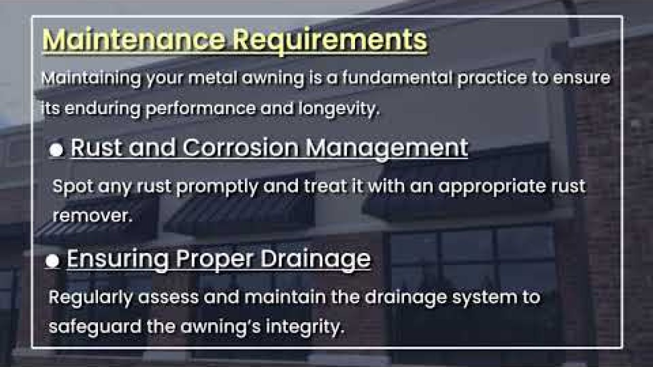 Key Considerations for Choosing a Metal Awning - What to Look for.